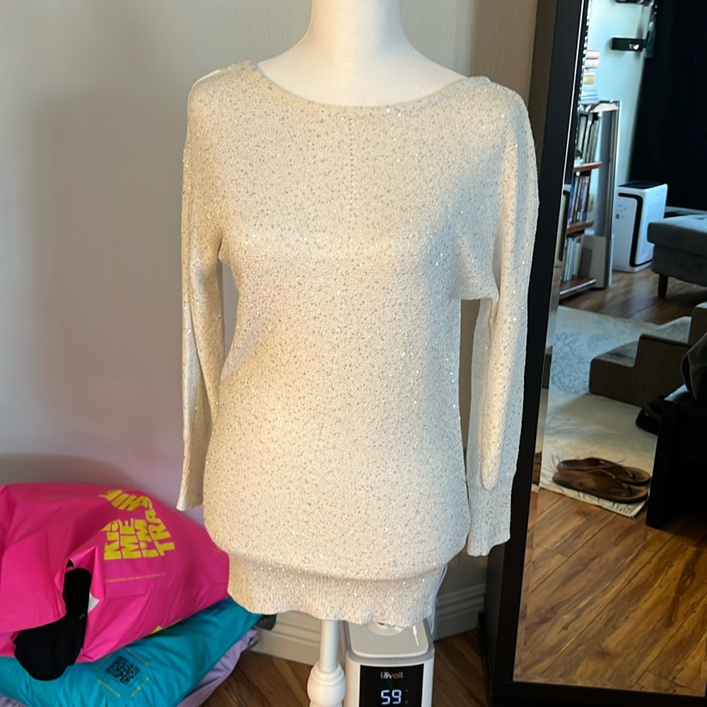 Gorgeous WHBM Sparkle Sweater
